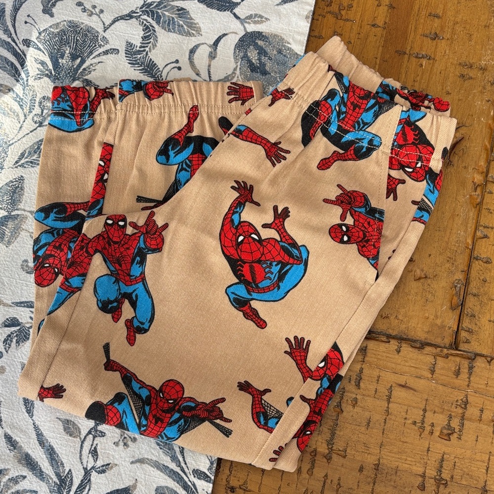 NWOT Marvel Spider-Man Kids Jean Bottoms